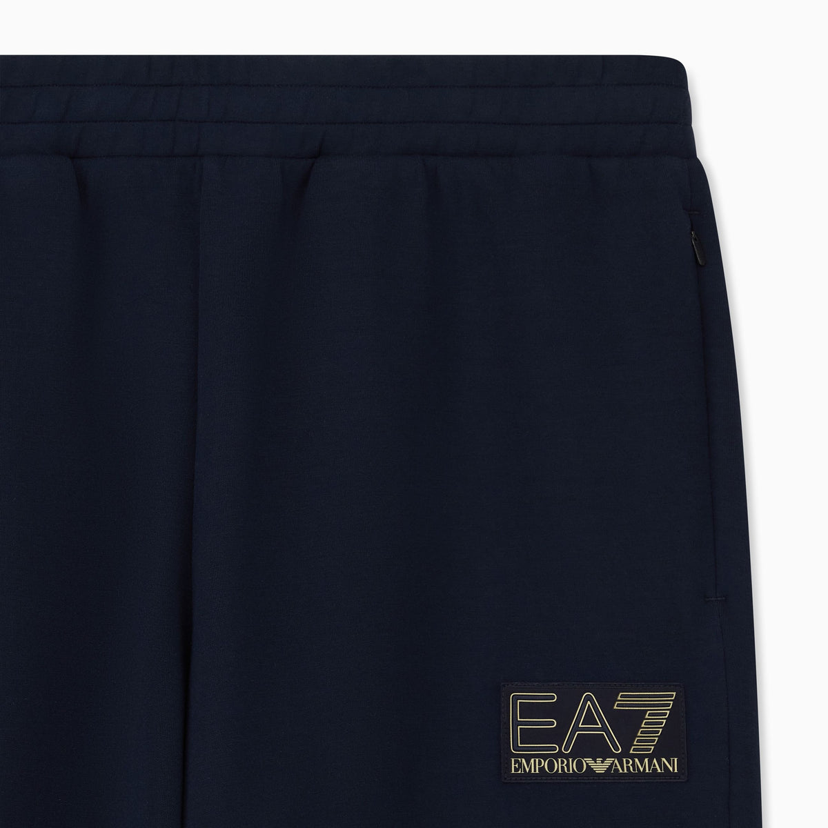 EA7 Pantaloni Uomo Wide Leg Jersey Blu - 7M002244-UB102 – foto 3