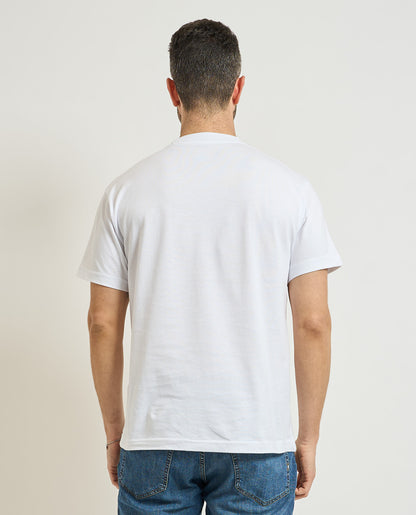 VANS LEFT CHEST SS White VN000R9XWHT1