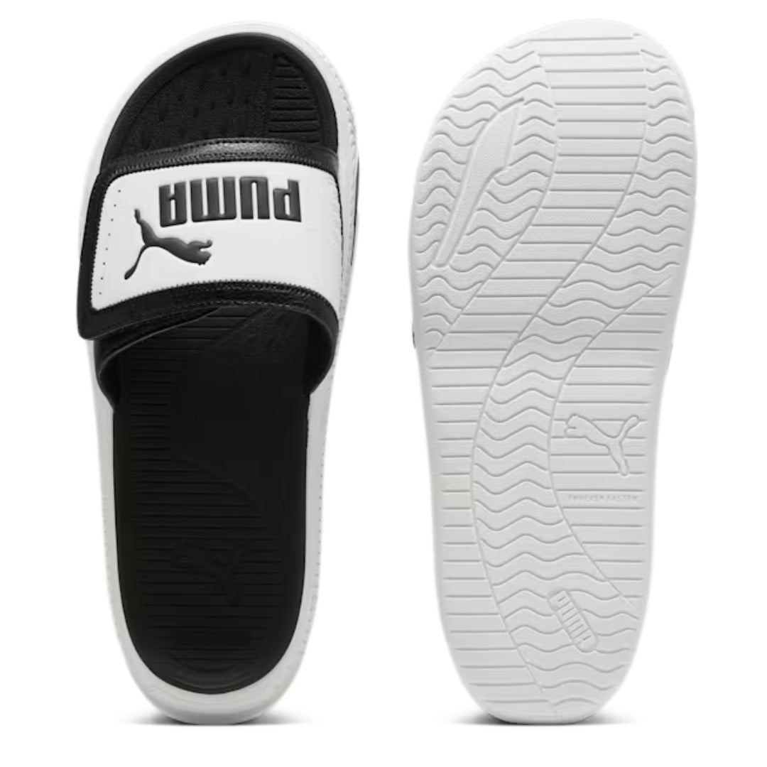 PUMA SOFTRIDEPRO SLIDE 24 V BLACK-BLACK-WHITE 395431-01