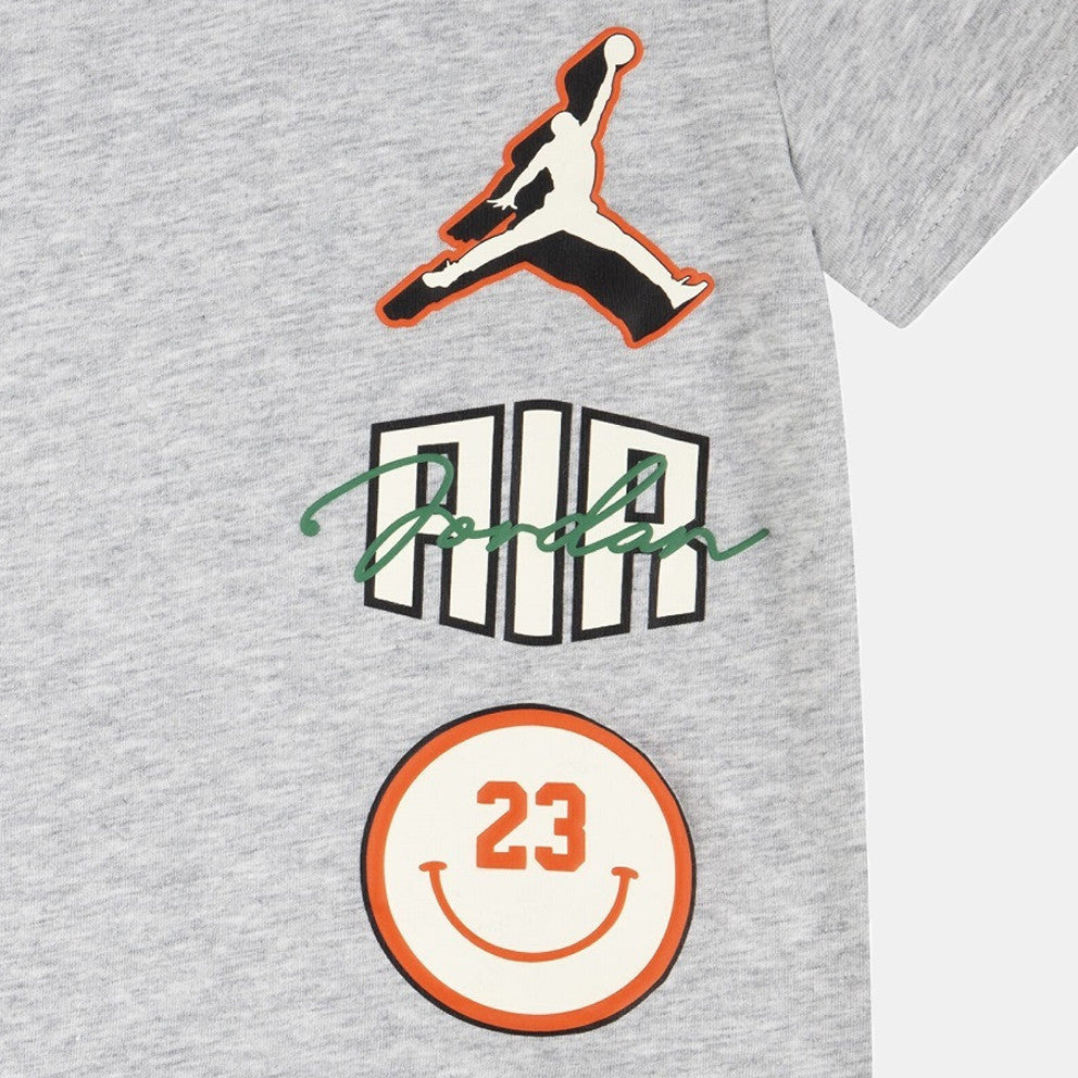 NIKE JRD JDB JUMPMAN STACKED PLAY SHORT 85D768-E1P