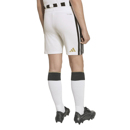 Adidas Short Home Juventus 26/27 Kids – Pantaloncini da calcio bambino unisex bianco in poliestere – KB8820