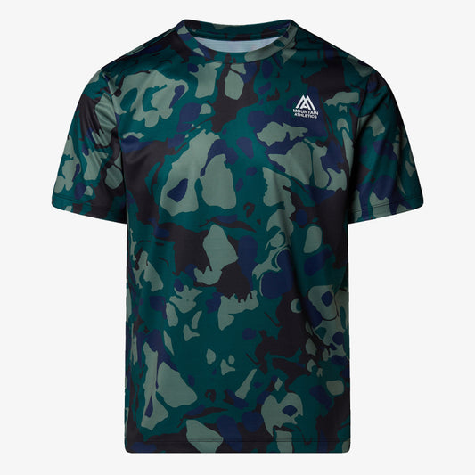 THE NORTH FACE M MA 24/7 S/S TEE AOP DEEP NORI LIGHT SHOW NF0A8BP986U1