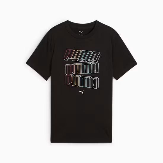 PUMA ESS LOGO LAB HOG TEE B BLACK 685788-01