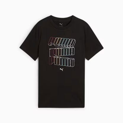 PUMA ESS LOGO LAB HOG TEE B BLACK 685788-01