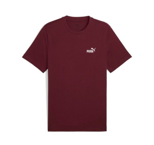 PUMA ESS SMALL NO. 1 LOGO TEE (S) RED 682535-96