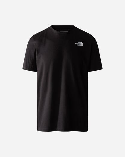 THE NORTH FACE M FOUNDATION GRAPHIC TEE S/S - EU TNF BLACK/OPTIC BLUE NF0A86XHOGF1
