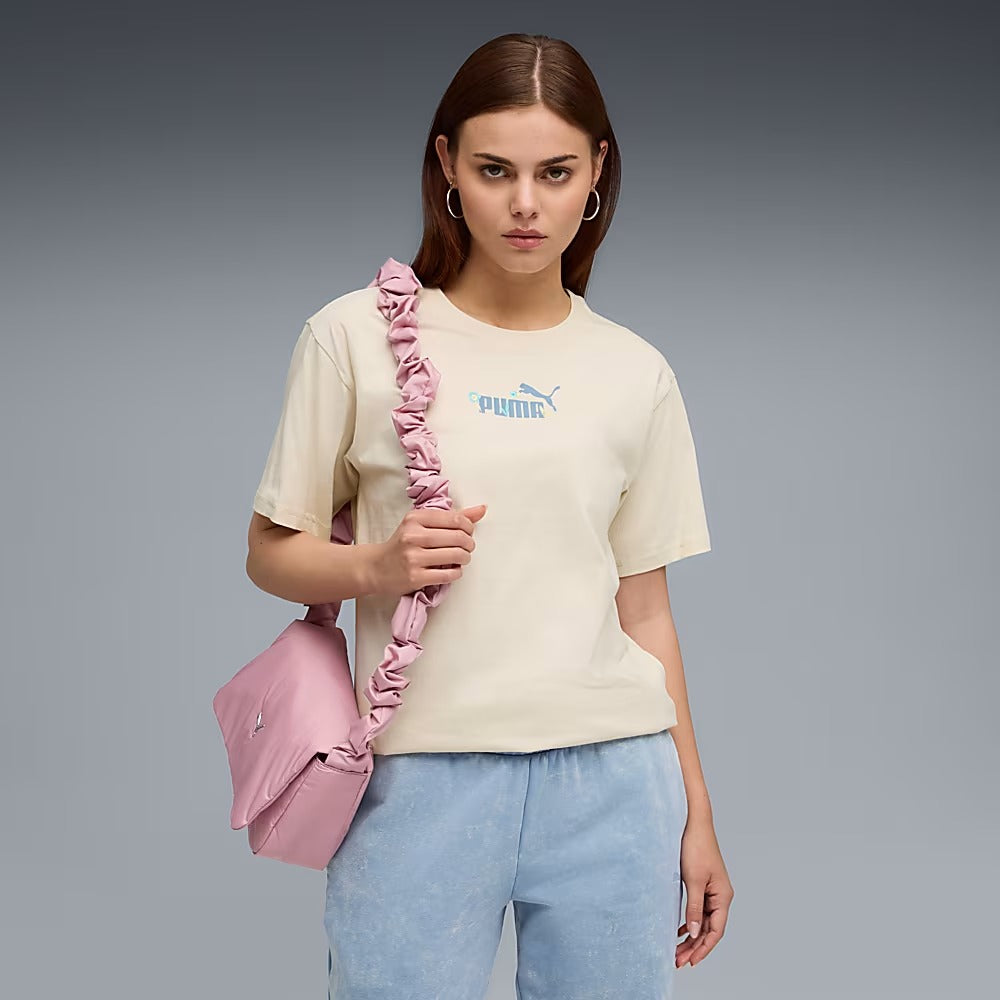 PUMA ESS NATURE 2.0 RELAXED TEE WHITE 688077-87