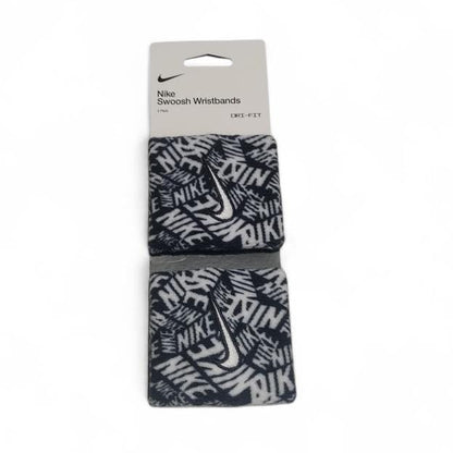 NIKE SWOOSH WRISTBANDS PR BK/WH/WH N1012408027OS