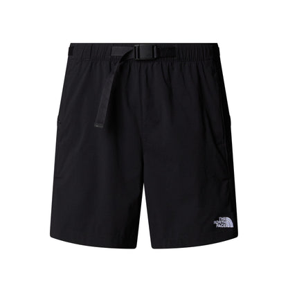 THE NORTH FACE M CLASS V PATHFINDER BELTED SHORT - 7" TNF BLACK NF0A8BHVJK31