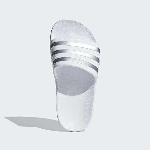 ADIDAS ADILETTE AQUA K FTWWHT/SILVMT/FTWWHT F35555
