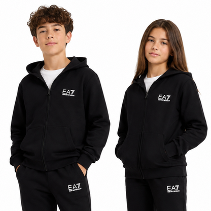 EA7 Sweatshirt Bambino Nera