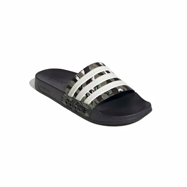 ADIDAS ADILETTE SHOWER_CORE BLACK/ALUMINA/TENT GREEN KJ8581