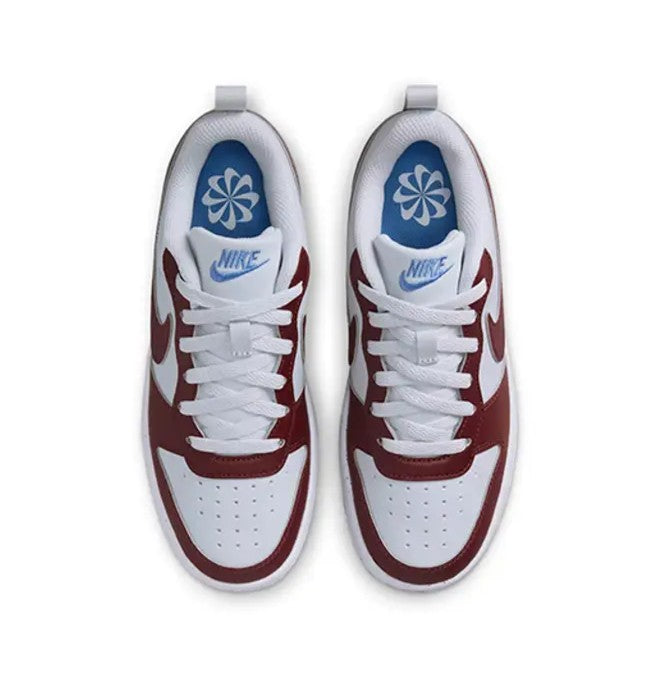 NIKE COURT BOROUGH LOW RECRAFT PURE PLATINUM/DARK TEAM RED-BLUE BEYO DV5456-006