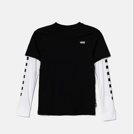 VANS LONG CHECK TWOFER Black/White VN0A49OYY281