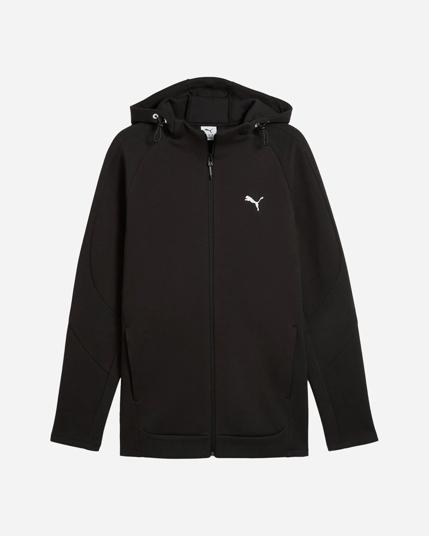 PUMA EVOSTRIPE FULL-ZIP HOODIE DK BLACK 684613-01