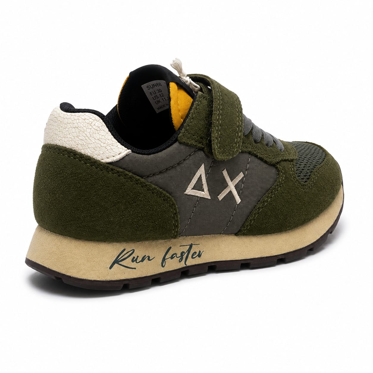 Sun68 Boy's Tom Vintage Kid Z46305K – Sneaker Bambino