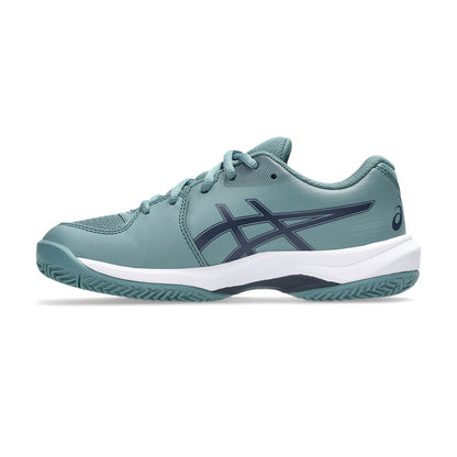 Asics Scarpe da Tennis Bambino Asics Gel-game GS Clay/oc (1044A082-401) – Foggy Teal/White 1044A082-401 – foto 2