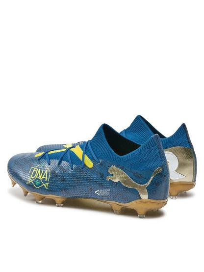 PUMA FUTURE 7 MATCH BNA FG/AG SAILING BLUE-MARINE BLUE-PELÉ YELLOW-GRASSY GREEN-GOLD 108081-01