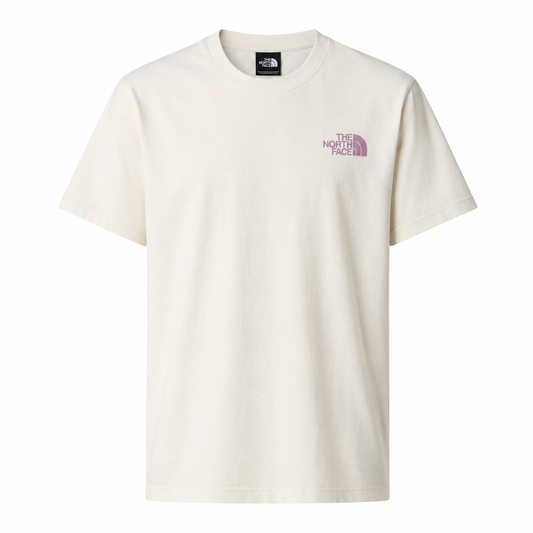 TNF Teen Voyage Relaxed T-Shirt Panna NF0A8G21