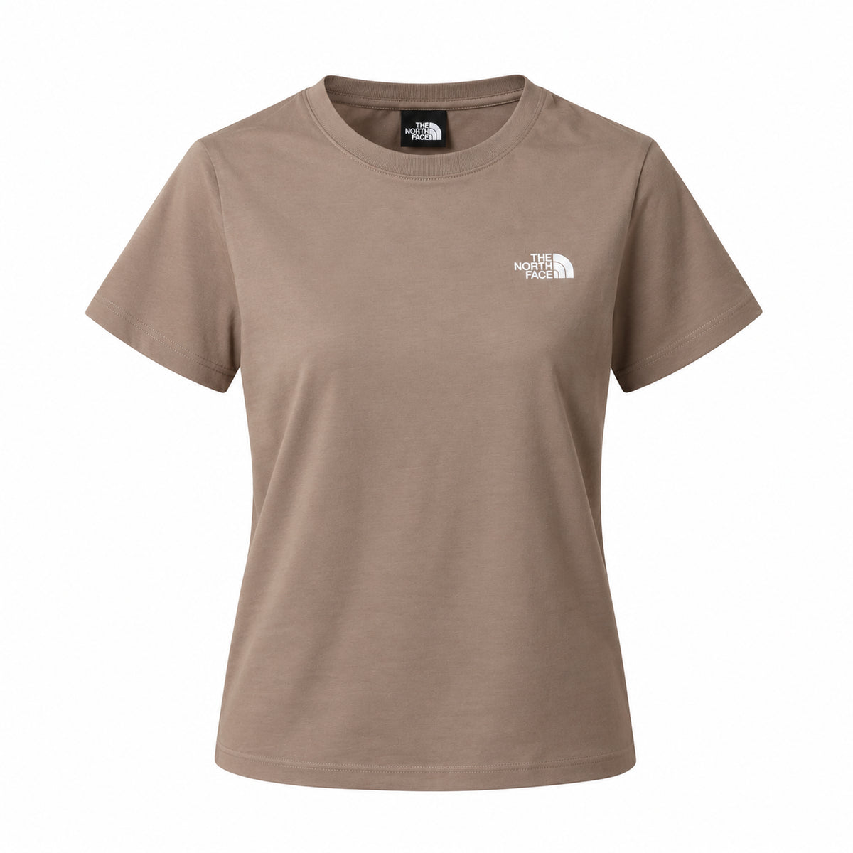 THE NORTH FACE NTF W EVOLUTION SIMPLE DOME SLM SHORT SLEEVE GARNET NF0A8FX72H91