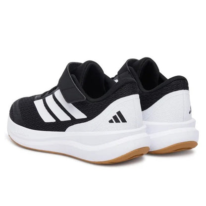 Adidas Runfalcon 6 Children KI1768 – Nero/Bianco, scarpe da running unisex bambino in mesh, calzature per la corsa da abbinare a tute e abiti sportivi