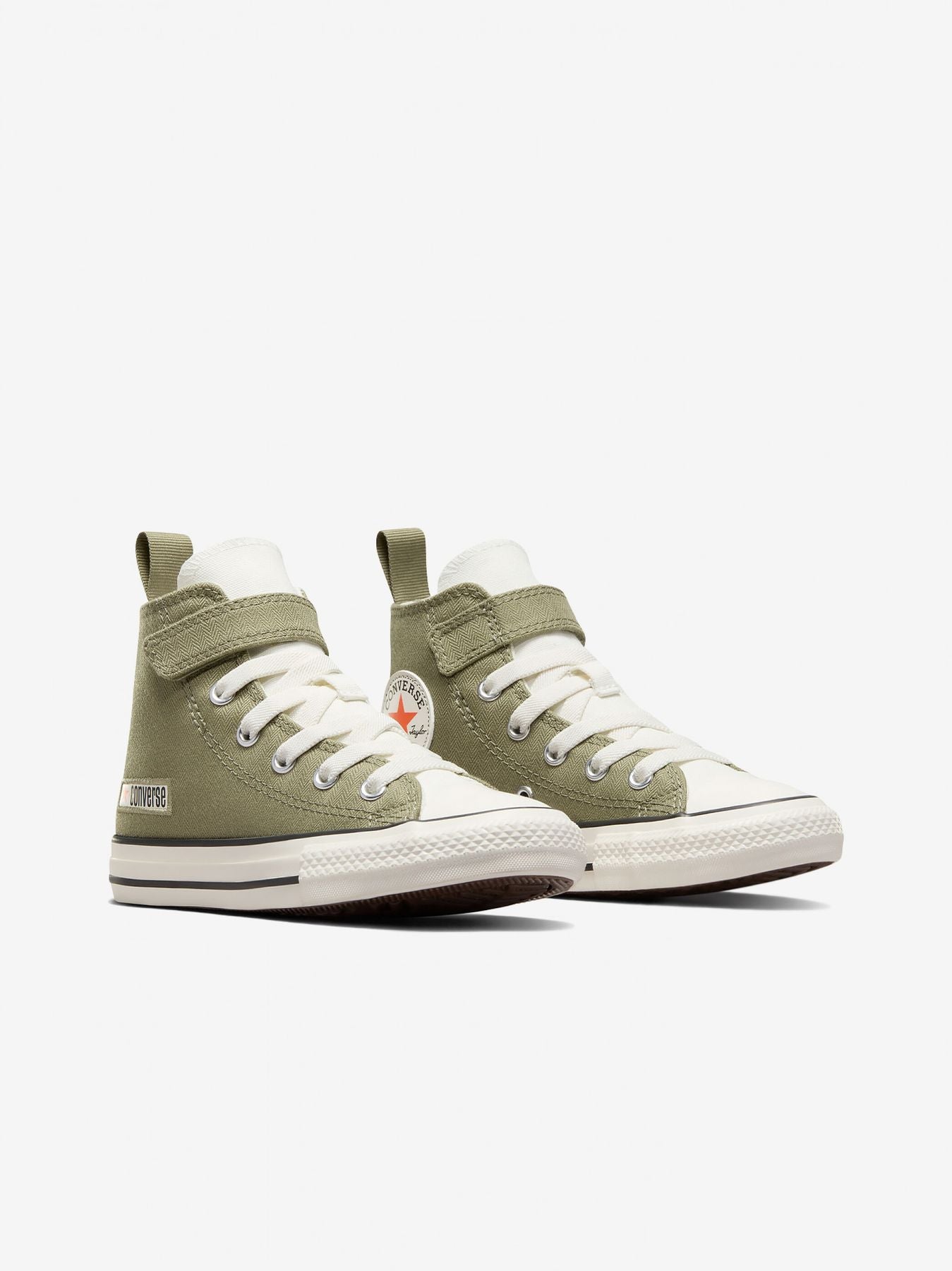 CONVERSE CTAS 1V HI MOSSY SLOTH/EGRET/ORANGE A06368C