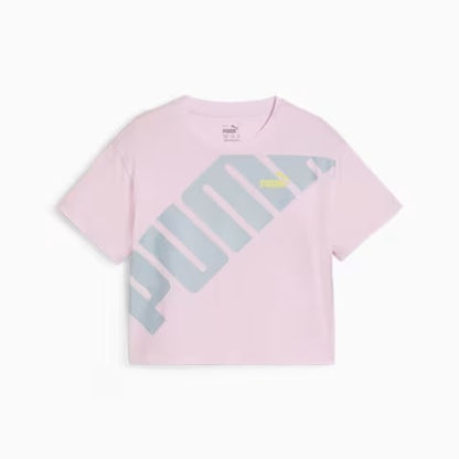 PUMA POWER SHORT LENGTH TEE G WHISP OF PINK 679853-67