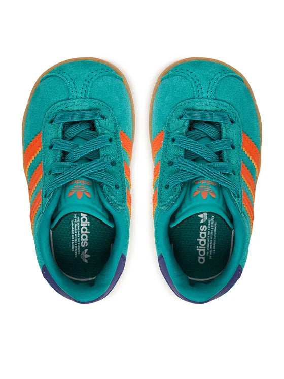 ADIDAS AOR GAZELLE CF EL I PURTEA/IMPORA/CPURPL JR5940