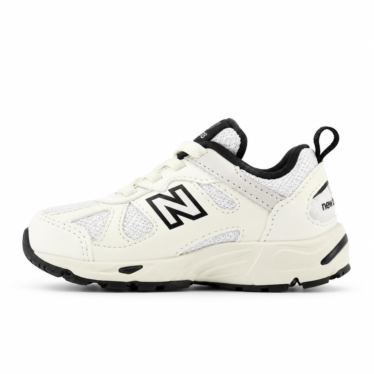 New Balance 878 Infant IV878ST1 – Bianco/Nero | Sneakers primi passi unisex bambino in mesh, scarpe casual per gli outfit quotidiani e il tempo libero