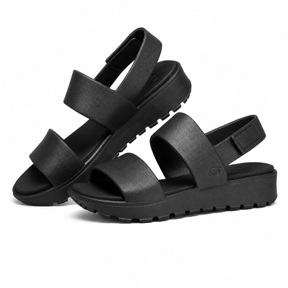 Skechers Footsteps Breezy Feels Sandali Donna Neri