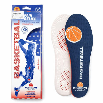 Soletta Gel FOOTGEL Basketball – Massimo Assorbimento Urti per Basket