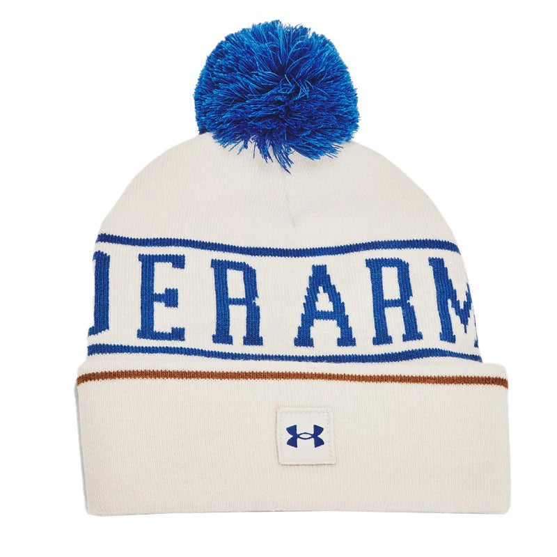 UNDER ARMOUR HALFTIME POM BEANIE 1386634-110