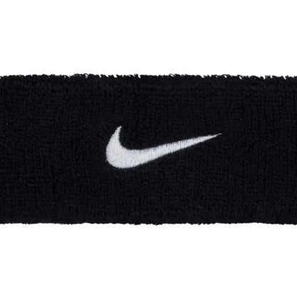 NIKE SWOOSH HEADBAND BK/WH N1012407010OS