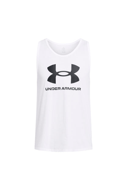 UNDER ARMOUR SPORTSTYLE LOGO TANK 1382883-100
