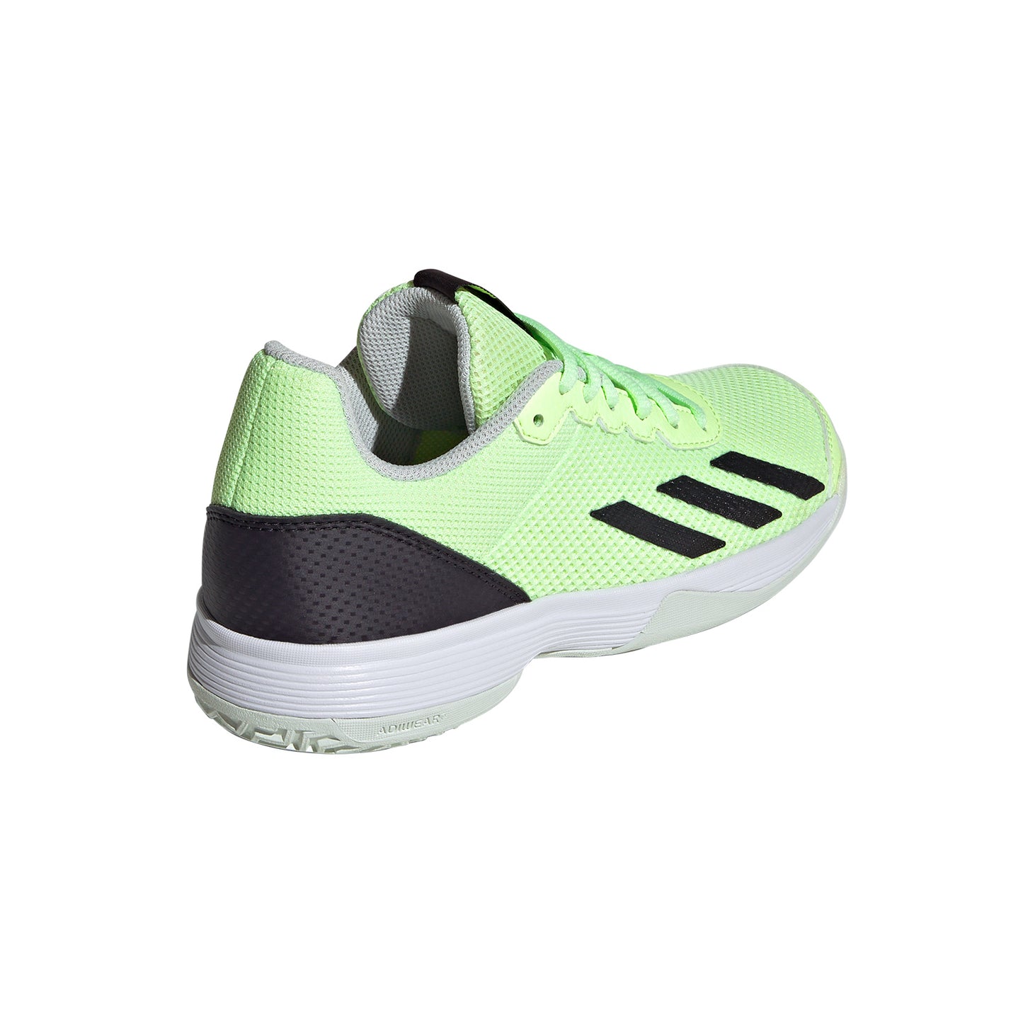 ADIDAS COURTFLASH K GREEN/BLACK/LEMON / 31 IF0455