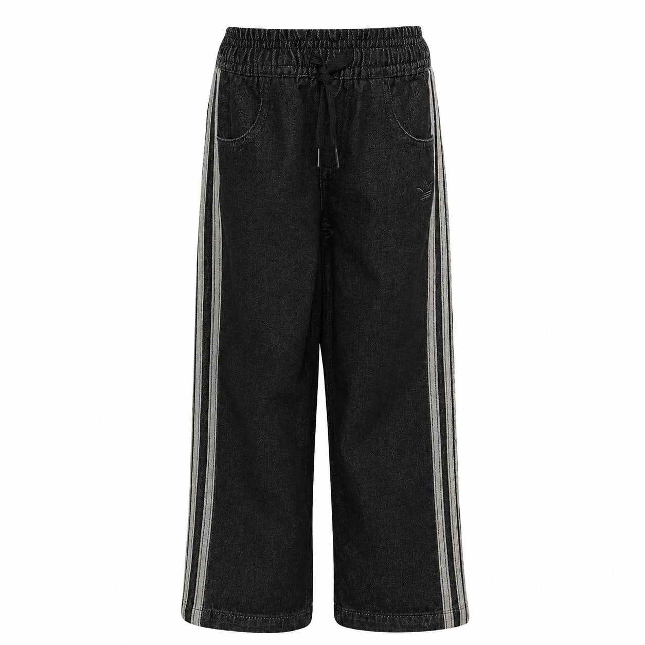 Pantaloni Adidas Firebird Denim Bambina Neri KD5809
