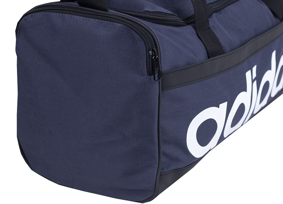 ADIDAS LINEAR DUFFEL S SHANAV/BLACK/WHITE HR5353