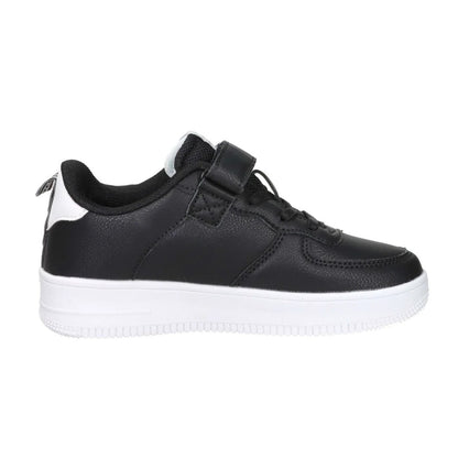 Lotto Sneakers Bambino Bambina Unisex in Pelle Sintetica Nero Bianco Taglie 27-34 223812-2LJ