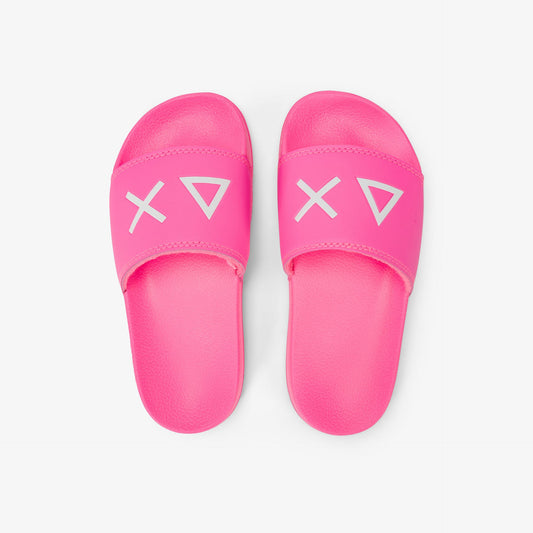 Sun68 GIRL'S SLIPPERS LOGO X36410-62