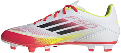 ADIDAS F50 CLUB FG/MG FTWWHT/CBLACK/SYELLO IE1243