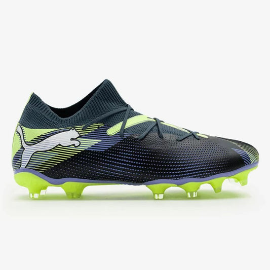 PUMA FUTURE 7 MATCH FG/AG GRAY SKIES-PUMA WHITE-FIZZY APPLE 107931-03