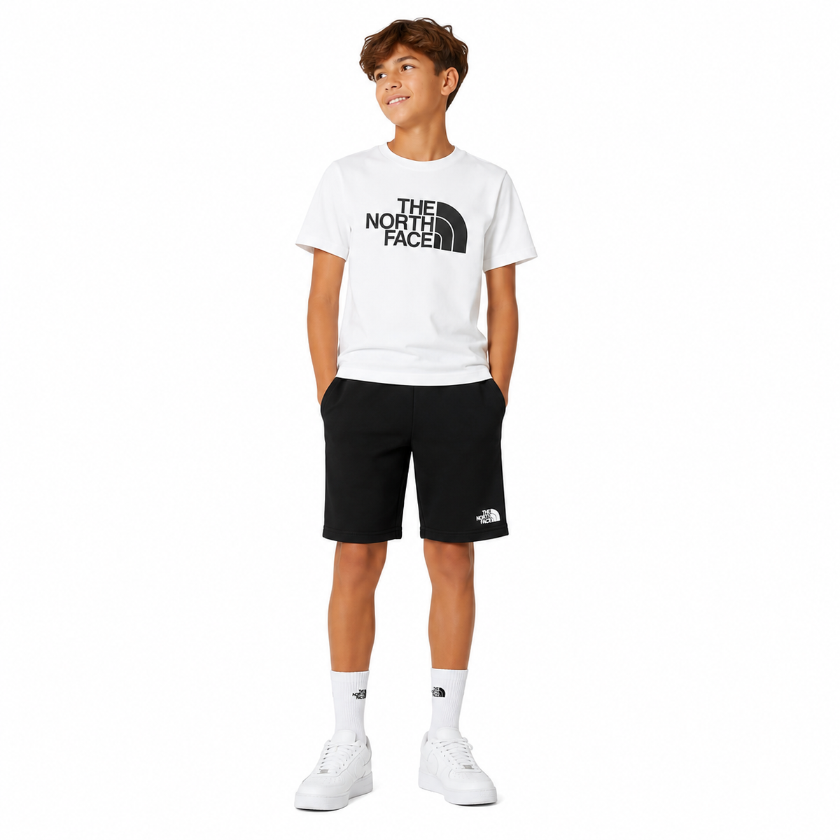 The North Face Cotton Shorts NF0A82ELJK31 Nero Bambino – foto 5