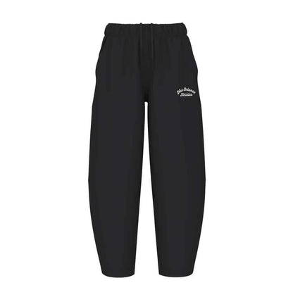 NEW BALANCE NEW LINEAR HERITAGE FLEECE BARREL LEG PANT - BLACK WP53500BK