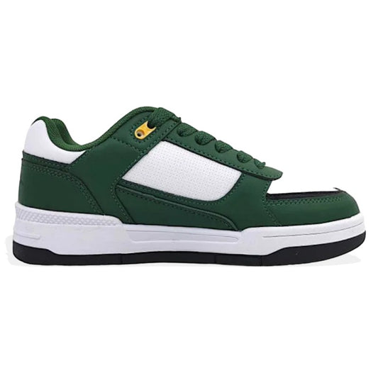 CHAMPION RD18 HERITAGE B GS LOW CUT SHOE GREEN/WHT/YELLOW S32816-GS017