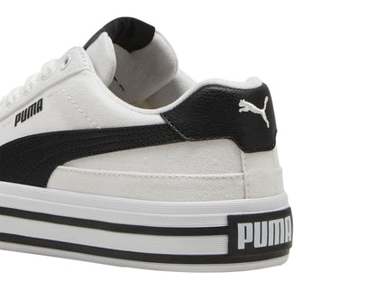 PUMA COURT CLASSIC VULC FS JR WHITE-BLACK 396558-02