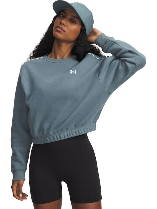UNDER ARMOUR RIVAL FLEECE PIPED CREW 6007035-587