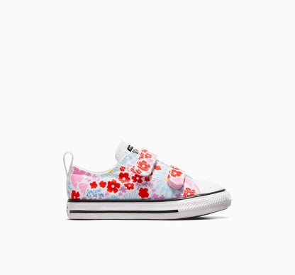 CONVERSE CTAS 2V OX WHITE/TRUE SKY/OOPS PINK A06340C