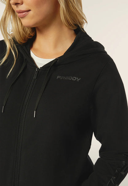 FREDDY FELPA CAPPUCCIO ZIP F4WCRS8-NFLO73