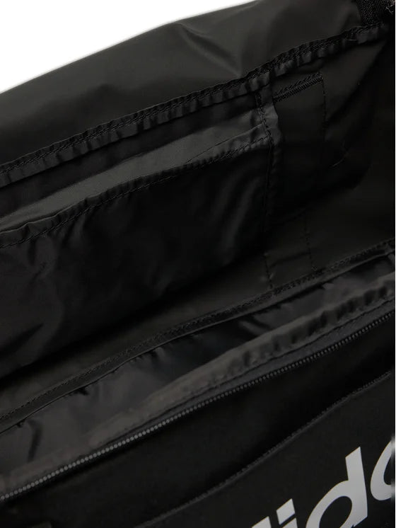 ADIDAS LINEAR DUFFEL S BLACK/BLACK/WHITE JE8343