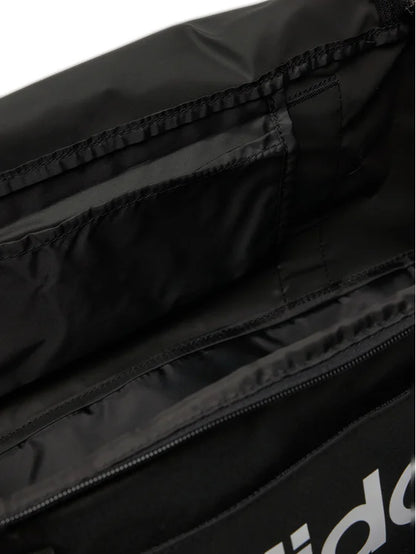 ADIDAS LINEAR DUFFEL S BLACK/BLACK/WHITE JE8343